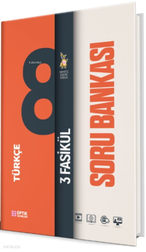 Optik Yayınları 8. Sınıf Türkçe Soru Bankası Fasikülleri