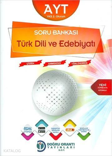 Orantı Yayınları AYT Türk Dili ve Edebiyatı Soru Bankası Doğru Orantı 