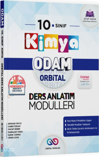 Orbital Yayınları 10. Sınıf Kimya Ders Anlatım Modülleri