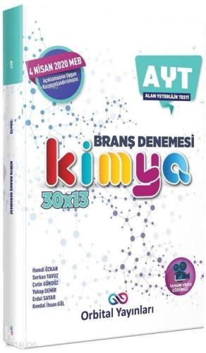 Orbital Yayınları AYT Kimya 30 x 13 Branş Denemesi 2020 Özel Orbital 