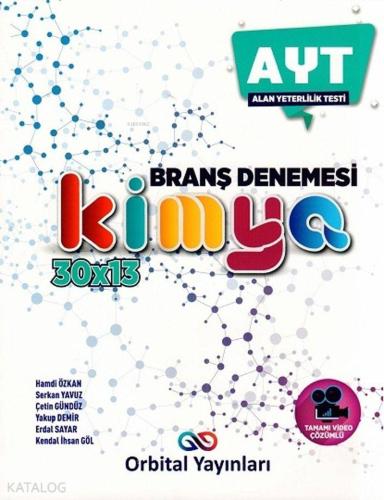 Orbital Yayınları AYT Kimya 30 x 13 Branş Denemesi Orbital 