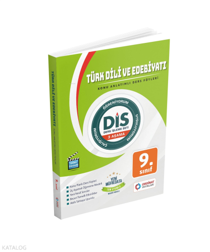 Ordinat Yayınları 9. Sınıf Türk Dili ve Edebiyatı ( Dis Serisi )