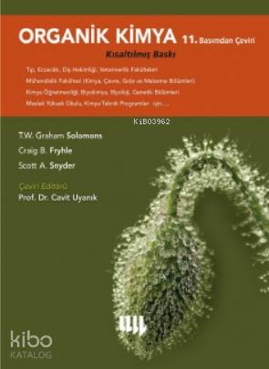 Organik Kimya 11.Basımdan Çeviri Kısaltılmış Baskı