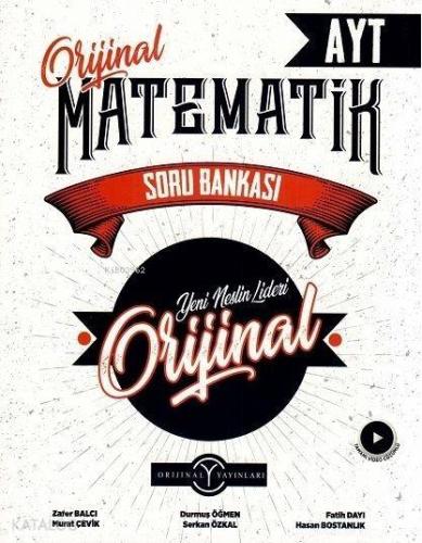 Orijinal Yayınları AYT Matematik Orijinal Soru Bankası Orijinal