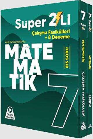 Örnek Akademi 7. Sınıf Süper İkili Matematik Seti - Kitapiks.com