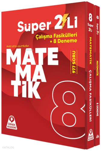 Örnek Akademi 8. Sınıf Süper İkili Matematik Seti