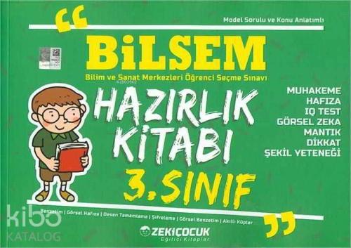 Örnek Akademi Yayınları Zeki Çocuk 3. Sınıf Bilsem Hazırlık Kitabı Örn