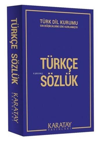 Ortaokul Türkçe Sözlük Mavi - 512 - Kitapiks.com