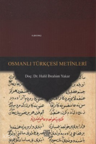 Osmanlı Türkçesi Metinleri