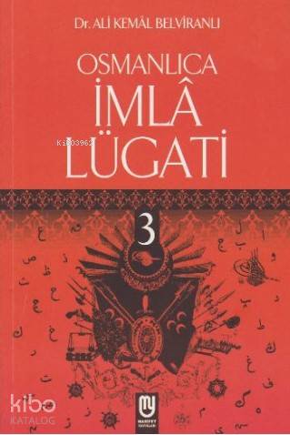 Osmanlıca İmla Lügati - 3