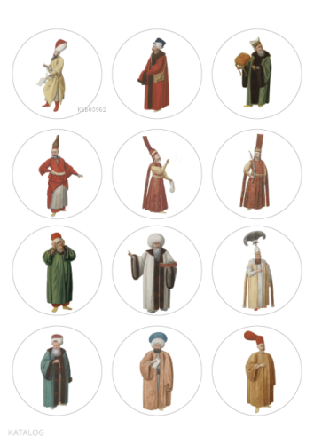 Osmanlılar Sticker Seti - 12’li