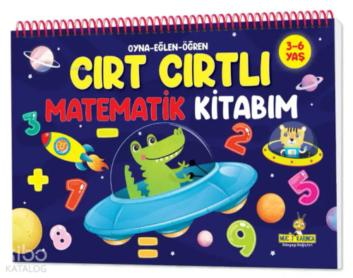 Oyna Eğlen Öğren - Cırt Cırtlı Matematik Kitabım (3 - 6 yaş)