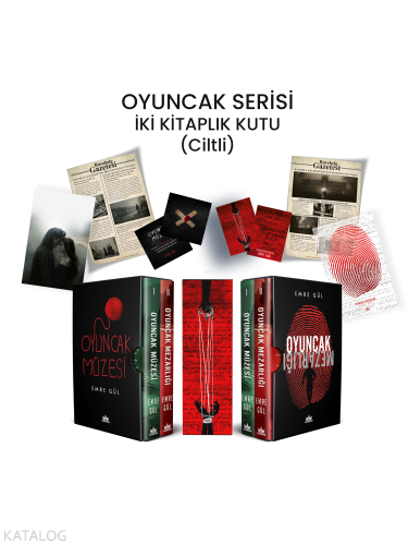 Oyuncak Serisi - 2 Kitaplık Hediyeli Kutu - Ciltli - Kitapiks.com