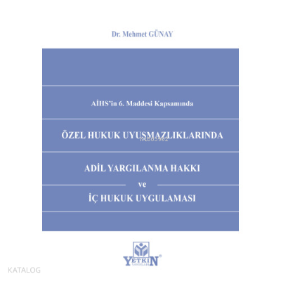 Özel Hukuk Uyuşmazlıklarında Adil Yargılanma Hakkı ve İç Hukuk Uygulaması