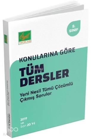 Özgül Yayınları 8. Sınıf LGS Konularına Göre Tüm Dersler Yeni Nesil Tümü Çözümlü Çıkmış Sorular Özgül 