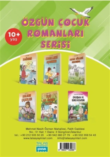 Özgün Çocuk Romanları Serisi 5 Li Set(4.Ve 5.Sınıflar)Çalışma Ve Soru Kitabı İalveli