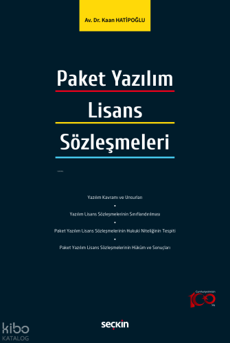 Paket Yazılım Lisans Sözleşmeleri