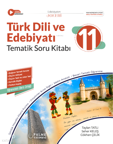 Palme 11. Sınıf Joker Türk Dili ve Edebiyatı Tematik Soru Kitabı