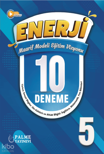 Palme 5. Sınıf Enerji Tüm Dersler 10 Deneme Maarif Modeli Eğitim Vizyo