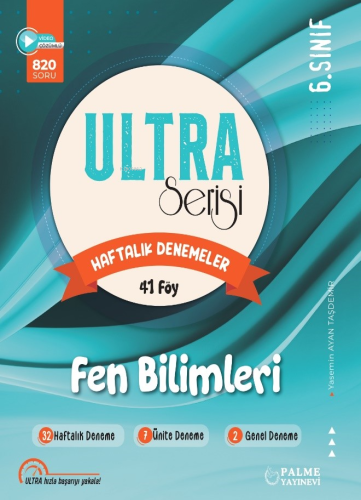 Palme 6. Sınıf Ultra Serisi Fen Bilimleri Haftalık Denemeleri 41 Föy -