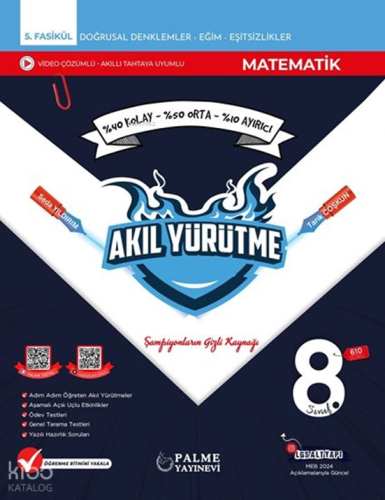 Palme 8. Sınıf Akıl Yürütme Matematik Video Çözümlü