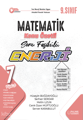 Palme 9. Sınıf Enerji Matematik Soru Fasikülleri (7 Fasikül)