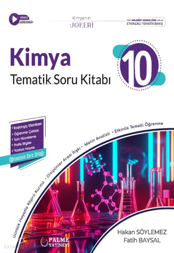 Palme Kimyanın Jokeri 10. Sınıf Kimya Tematik Soru Kitabı