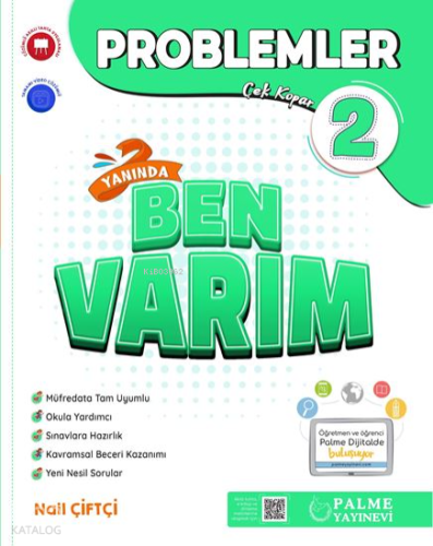Palme Yayınevi 2. Sınıf Yanında Ben Varım Problemler Soru Kitabı