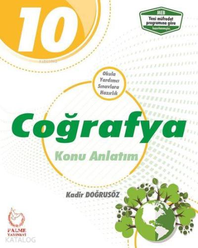 Palme Yayınları 10. Sınıf Coğrafya Konu Anlatım Palme