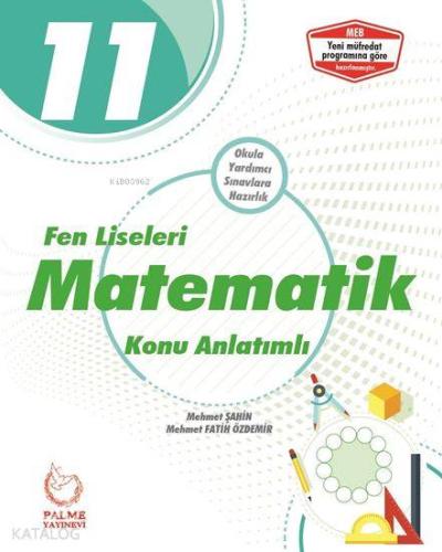 Palme Yayınları 11. Sınıf Fen Liseleri Matematik Konu Anlatımlı Palme