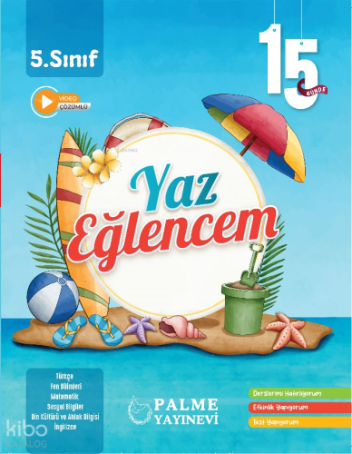 Palme Yayınları 5. Sınıf 15 Günde Yaz Eğlencem