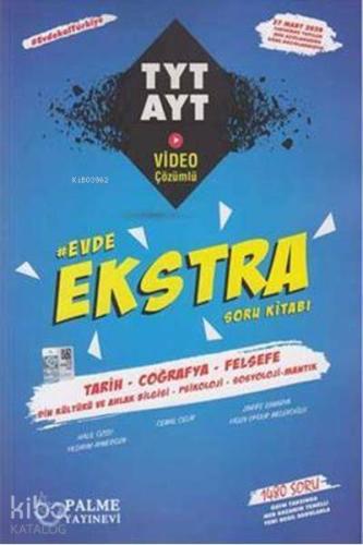 Palme Yayınları TYT AYT Tarih Coğrafya Felsefe Evde Ekstra Soru Kitabı