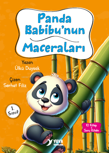 Panda Babibu'nun Maceraları;10 Kitap + Soru Kitabı