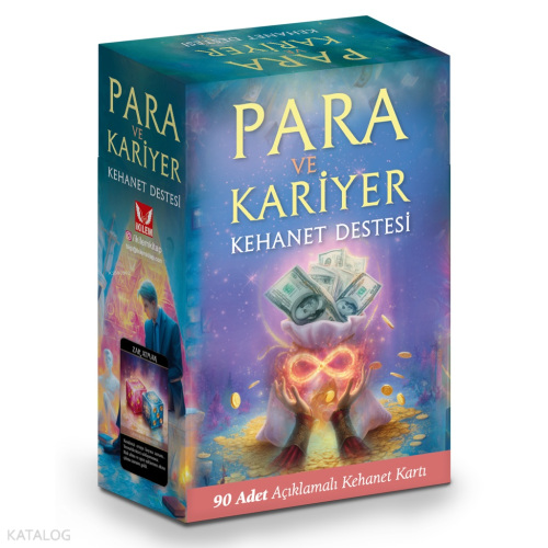 Para ve Kariyer Kehanet Destesi;90 Adet Açıklamalı ve Anahtar Kelimeli Kehanet Tarot Kartı