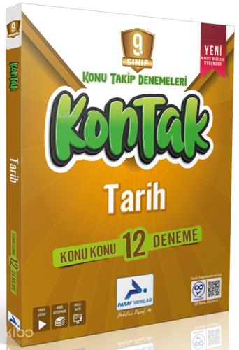 Paraf 9. Sınıf Tarih Konu Takip Denemeleri