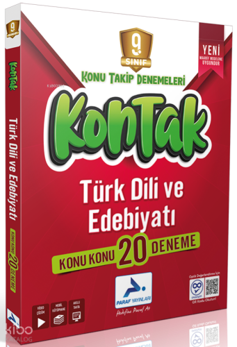 Paraf 9. Sınıf Türk Dili ve Edebiyatı Konu Takip Denemeleri