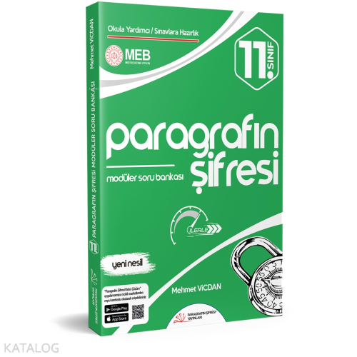 Paragrafın Şifresi 11. Sınıf Yeni Nesil Modüler Soru Bankası