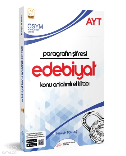 Paragrafın Şifresi AYT Edebiyat El Kitabı (Konu Anlatımlı)