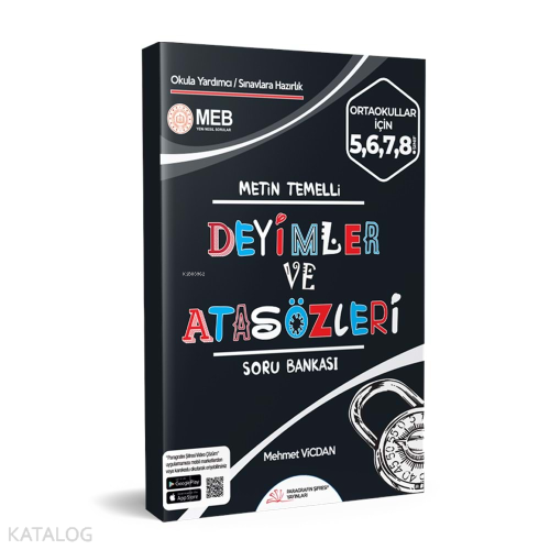 Paragrafın Şifresi Ortaokullar İçin Deyimler Ve Atasözleri Soru Bankası