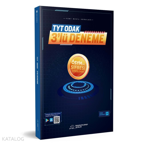 Paragrafın Şifresi Tyt Odak 3’Lü Deneme - Kitapiks.com