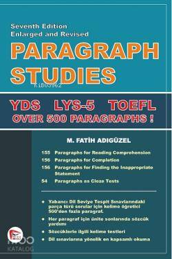 Paragraph Studies YDS LYS-5 TOEFL