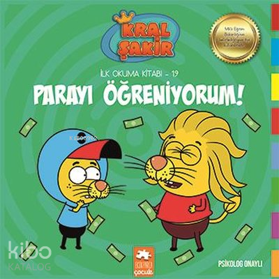 Parayı Öğreniyorum - Kral Şakir İlk Okuma Kitabım 19 - Kitapiks.com