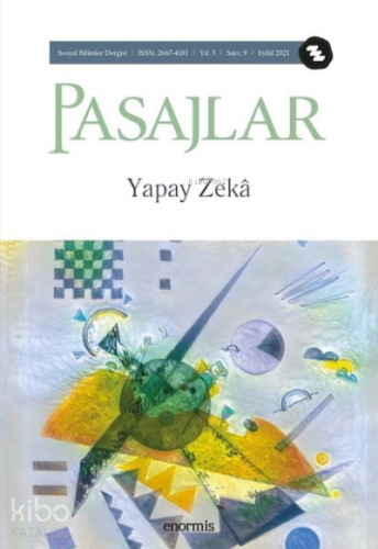 Pasajlar Sosyal Bilimler Dergisi Sayı: 9 Eylül 2021 - Kitapiks.com