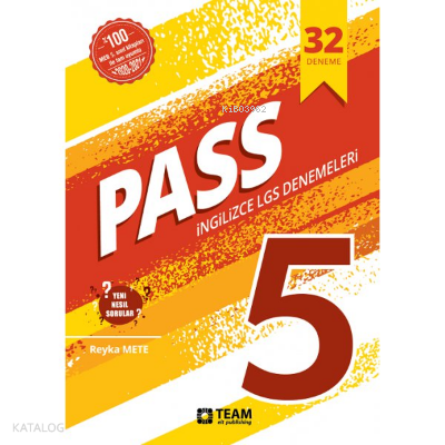 PASS 5 - 32 adet yeni nesil LGS deneme sınavı