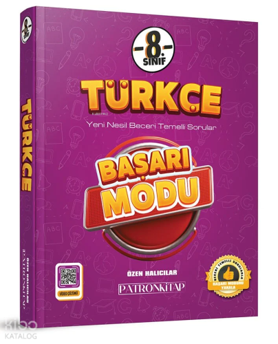 Patron Kitap Başarı Modu - Türkçe 8. Sınıf
