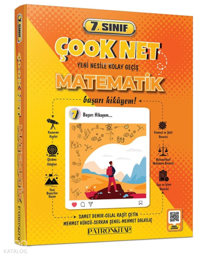 Patron Kitap Çook Net - Matematik 7. Sınıf