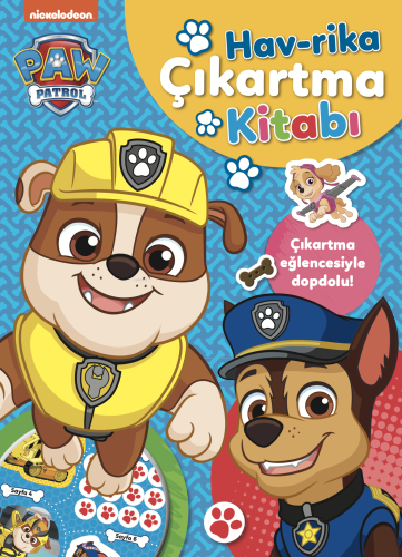 Paw Patrol ;Hav-rika Çıkartma Kitabı - Kitapiks.com