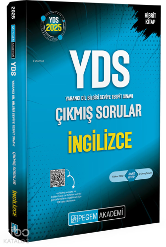 Pegem Akademi 2025 YDS İngilizce Çıkmış Sorular