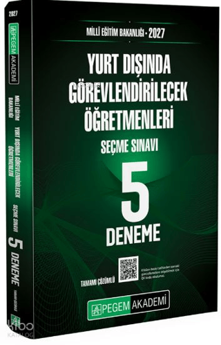 Pegem Akademi 2027 MEB Yurt Dışında Görevlendirilecek Öğretmenleri Seç