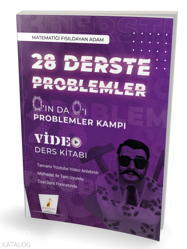 Pelikan 0'ın da 0'ı 28 Derste Problemler Kampı Video Ders Kitabı